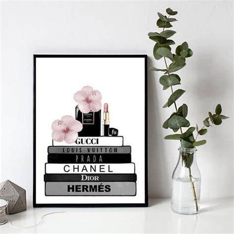 dior and channel|Dior and Chanel wall art.